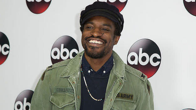 Andre 3000 smiling