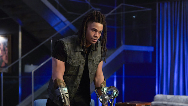 Jordan Calloway in 'Black Lightning'
