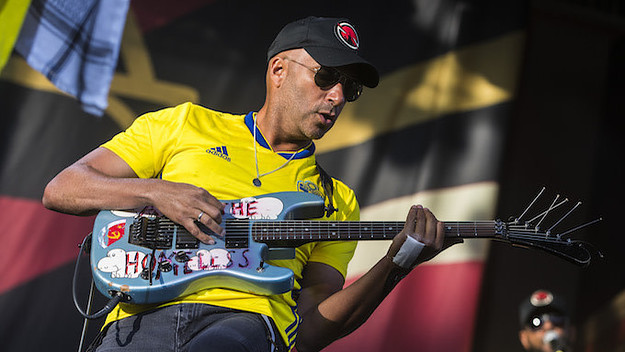 Tom Morello of the band Prophets of Rage.