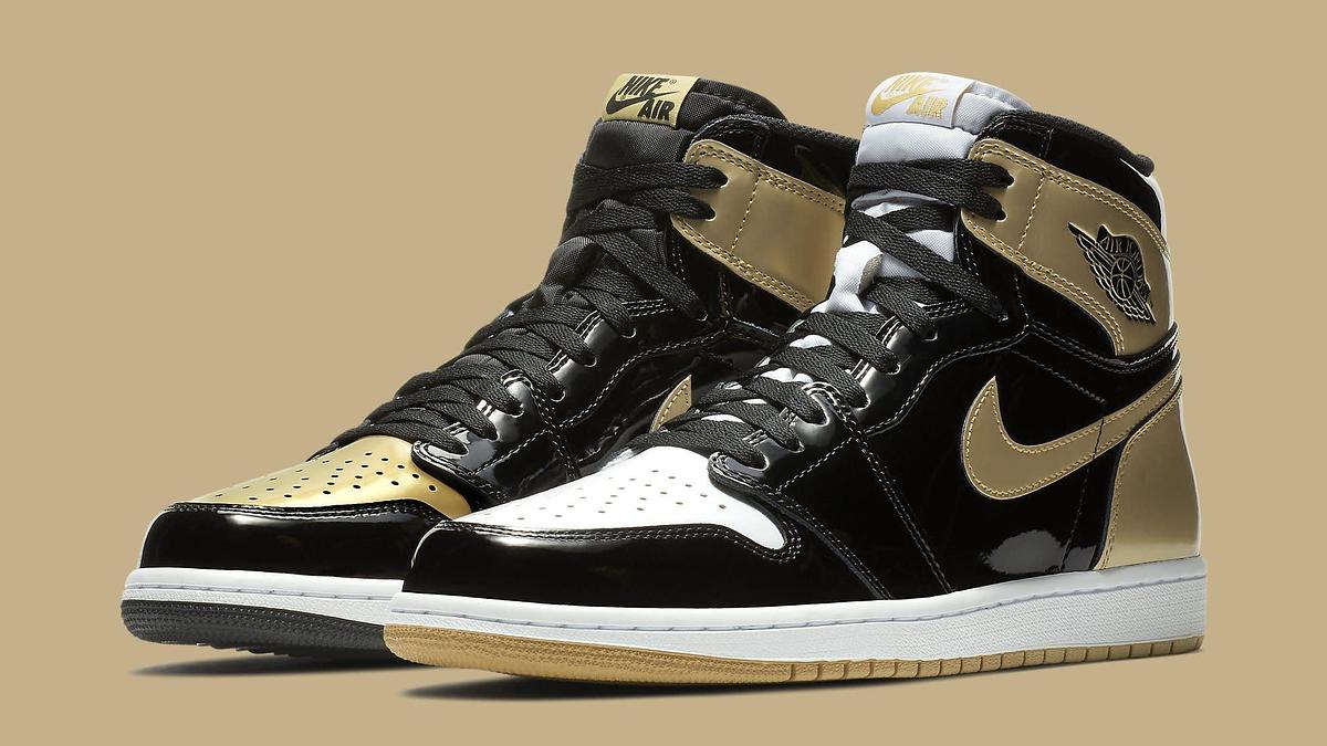 Air Jordan 1 High Gold Top 3 861428 001