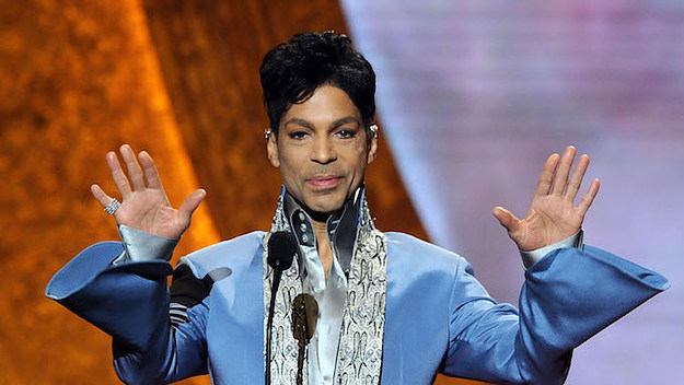 Prince at the NAACP Awards