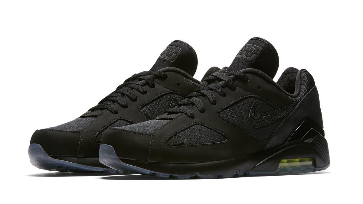 Nike Air Max 180 'Black/Black Volt' (Pair)