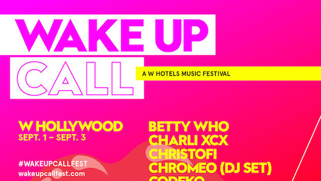 W Hotel 'Wake Up Call'