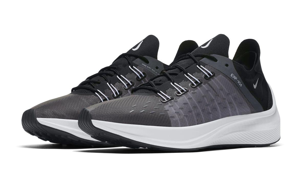 Nike WMNS EXP X14 'Black/White/Wolf Grey' AO3170 001 (Pair)