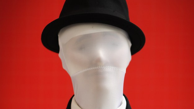 Slenderman costume.