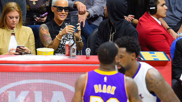 This is a picture of Amber Rose.