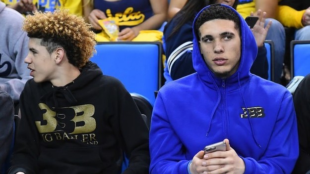 LaMelo and LiAngelo Ball.