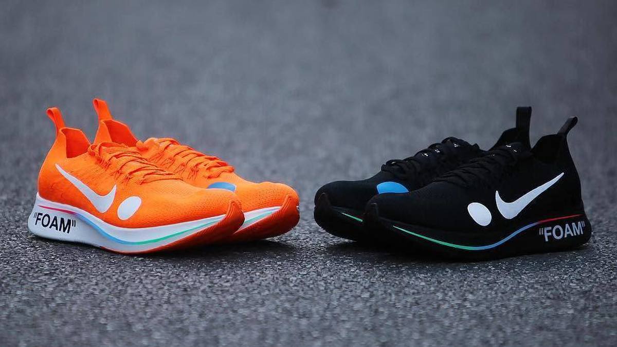 Off White x Nike Zoom Fly Mercurial Flyknit Release Date AO2115 001 AO2115 800