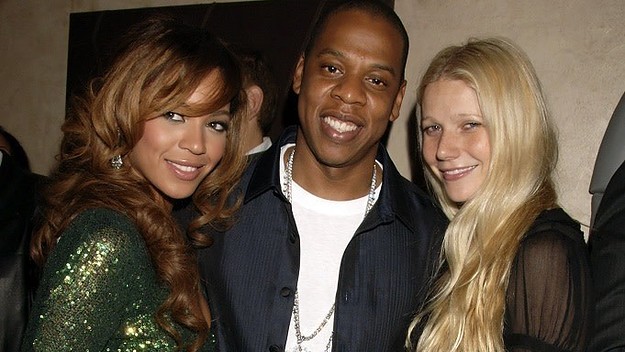 Beyoncé, JAY Z, and Gwyneth Paltrow in 2006