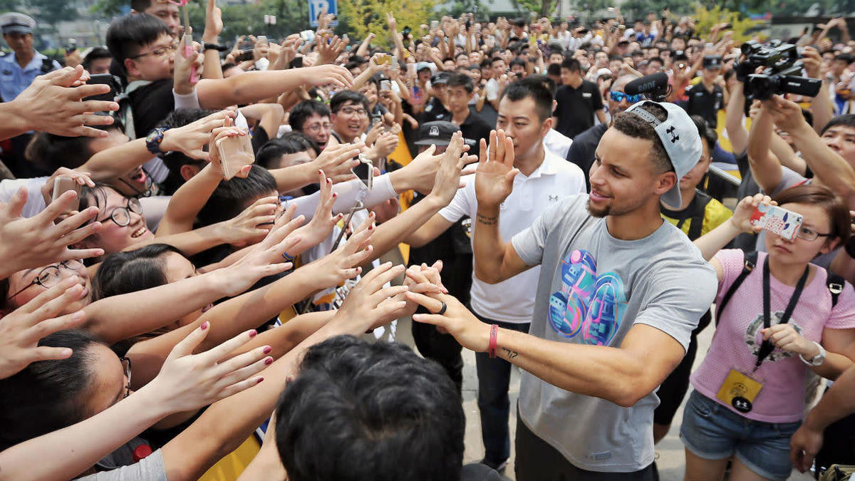 Stephen Curry Under Armour Asia Tour
