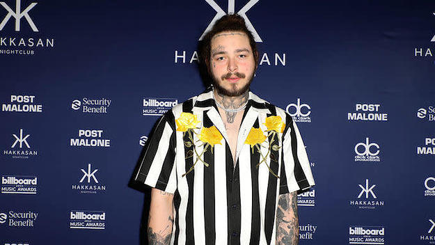 Post Malone face tats