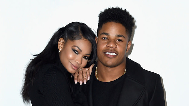 chanel iman sterling shepard getty nicholas hunt