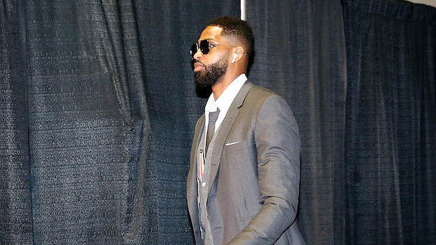 Tristan Thompson #13 of the Cleveland Cavaliers.