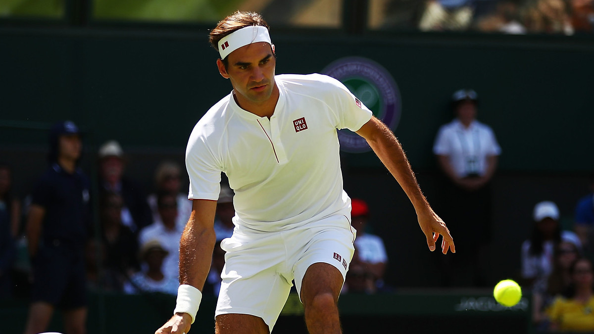 Roger Federer at Wimbledon