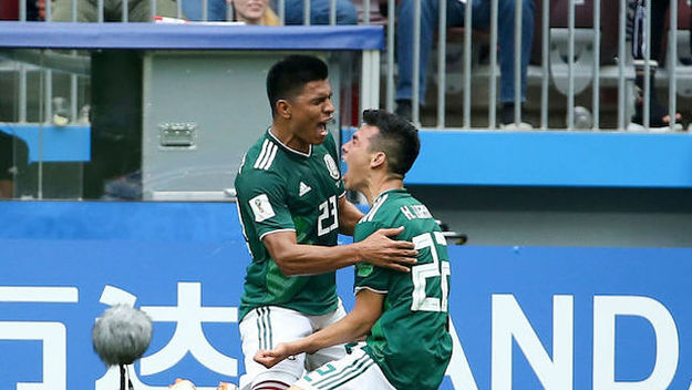 This is a picture of two Mexico players.