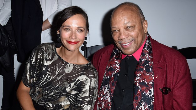 Rashida and Quincy Jones.