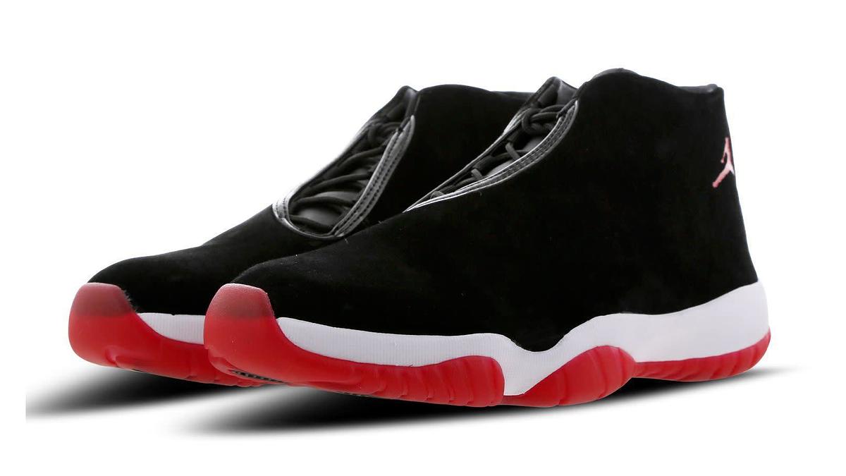 Jordan Future 'Bred' Black/Varsity Red/White (Pair)