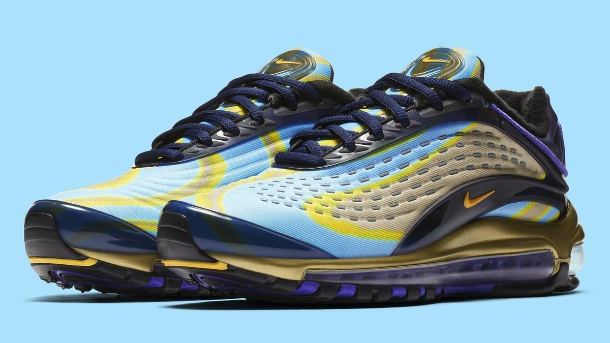 Nike Air Max Deluxe 'Midnight Navy/Laser Orange' AQ1272 400 (Pair)