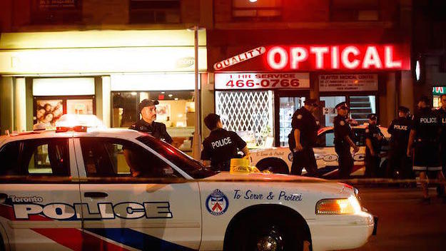 Toronto Shooting, poloce