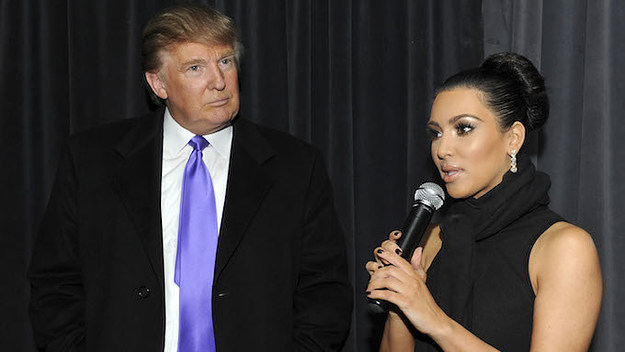 Donald Trump Kim Kardashian