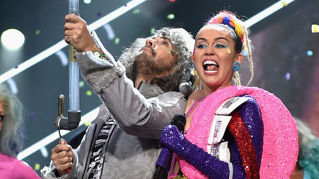 Wayne Coyne Miley Cyrus