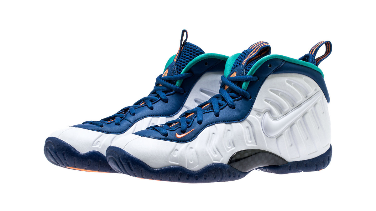 Nike Little Posite Pro 'Gym Blue' 644792 404 (Pair)