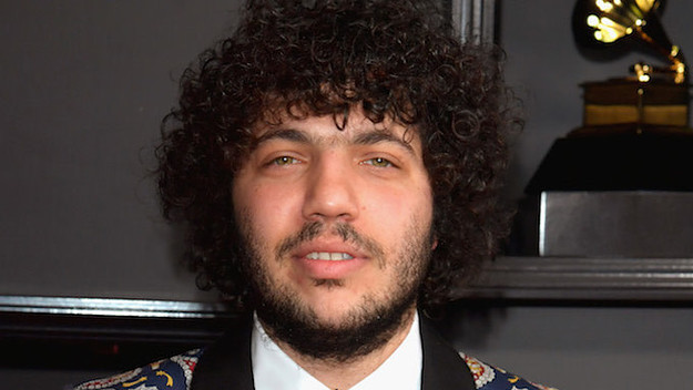 Producer Benny Blanco attends The 59th GRAMMY Awards.