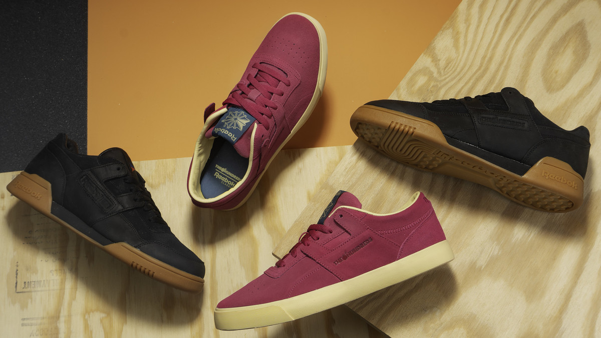 The Hundreds x Reebok Workout Plus and Workout FVS