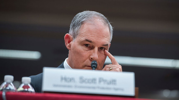 Scott Pruitt testifies