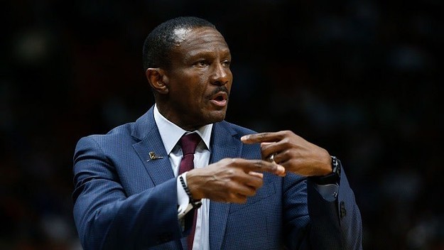 Raptors coach Dwane Casey