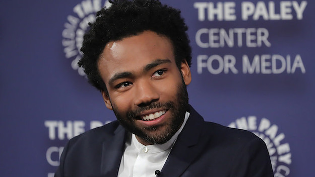 Donald Glover speaks onstage at the 'Atlanta' New York Screening.