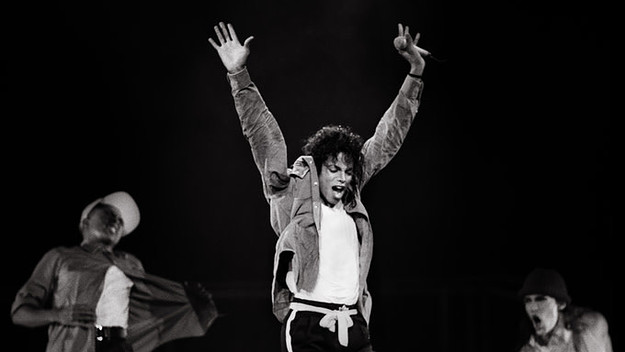 Michael Jackson during his 'BAD' world tour at Madison Square Garden
