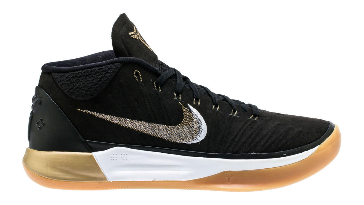 Nike Kobe A.D. Mid Black/Gold Release Date 922482 009 Profile