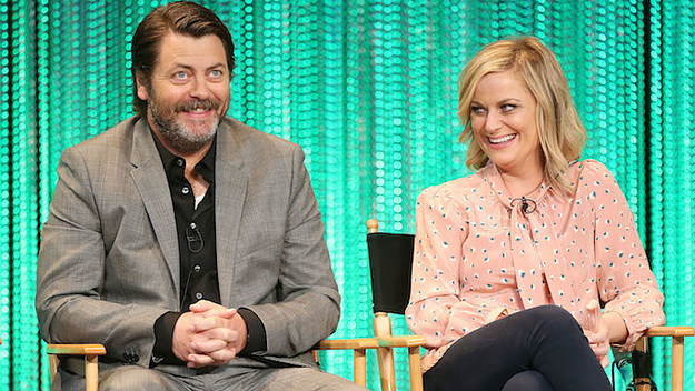 Nick Offerman Amy Poehler