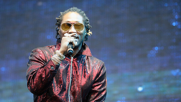 Rapper Future performs at Auckland City Limits Music Festival.