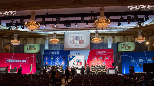 The site of the 2018 NBA Draft Lottery.