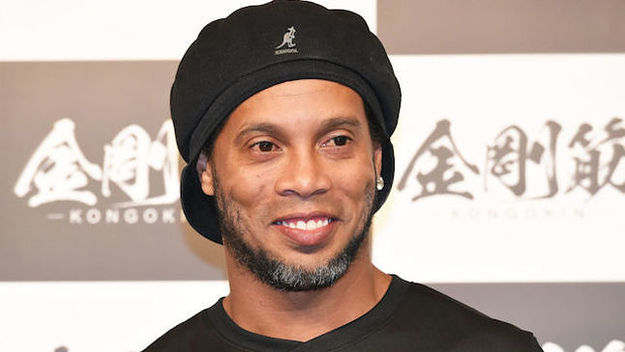 This is a picture of Ronaldinho.