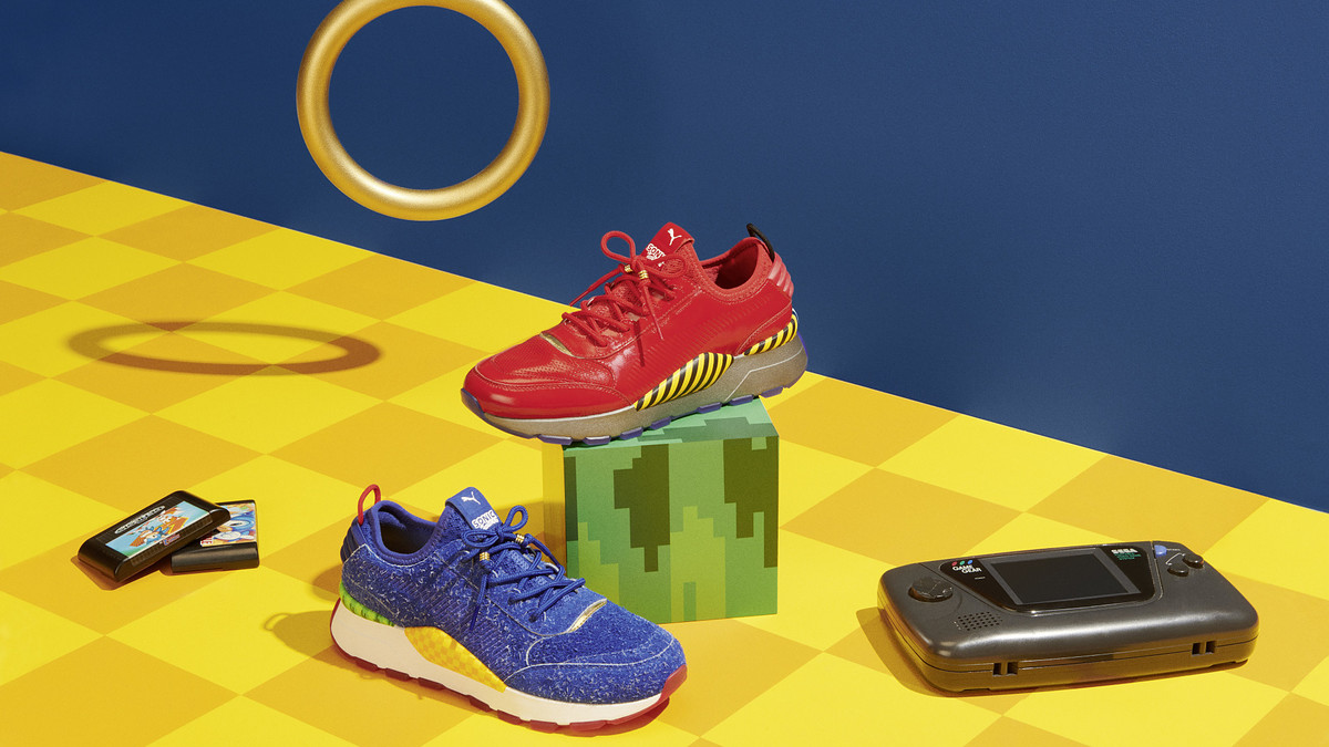 SEGA x Puma RS 0 'Sonic the Hedgehog' and 'Dr. Eggman'