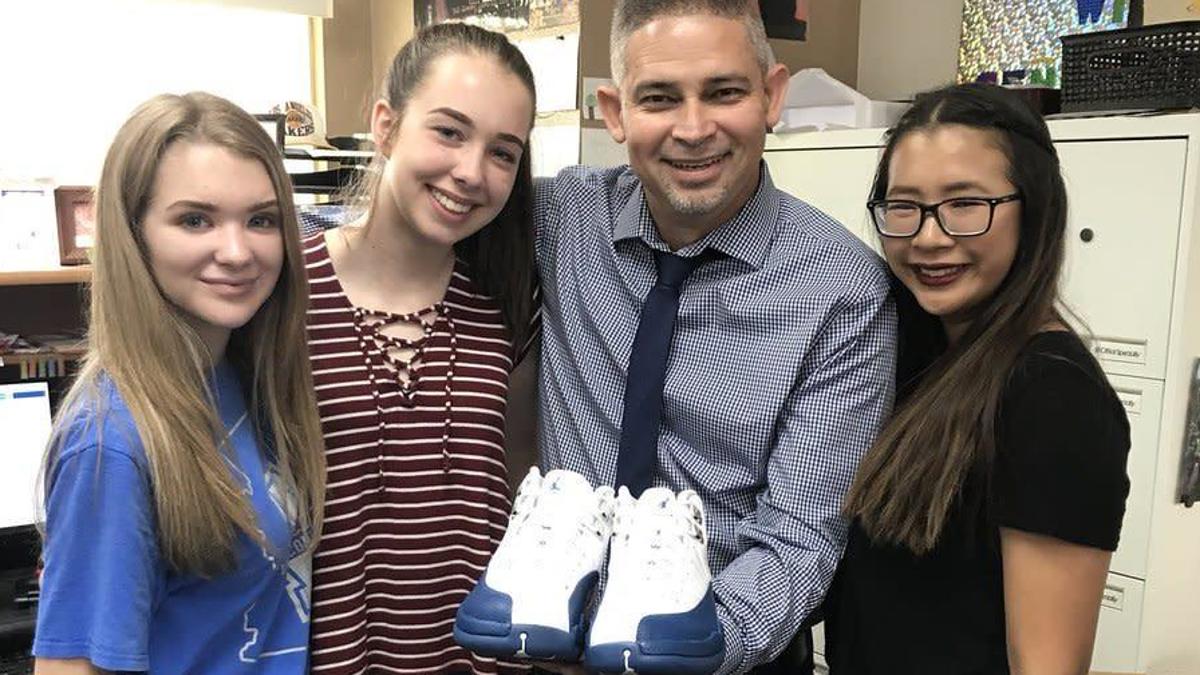 Teacher Gets Air Jordan 12 Retro
