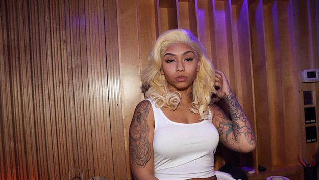 Cuban Doll in a studio session