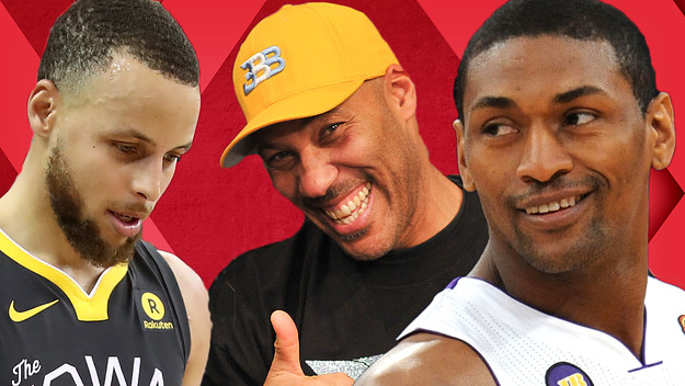Guest Metta World Peace Talks Warriors Fail, LaVar Ball Biz, Guarding LeBron | Out of Bounds