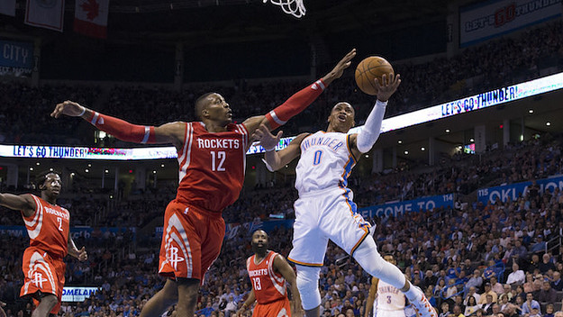 Russell Westbrook and Dwight Howard.