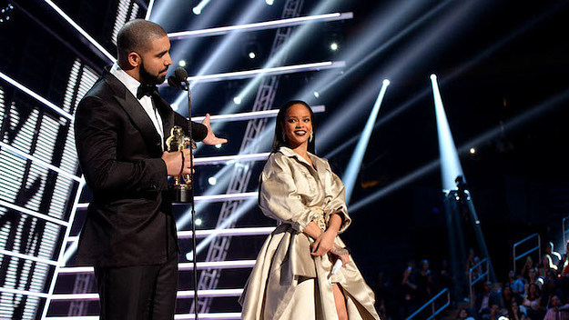 Drake and Rihanna
