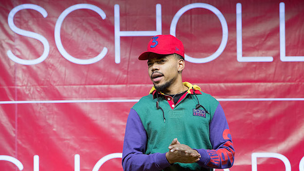 Chance The Rapper attends the Scholly Scholarship Summit.