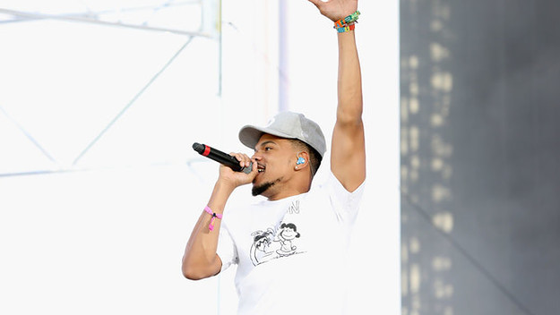 Chance The Rapper performs onstage during the 2018 Coachella