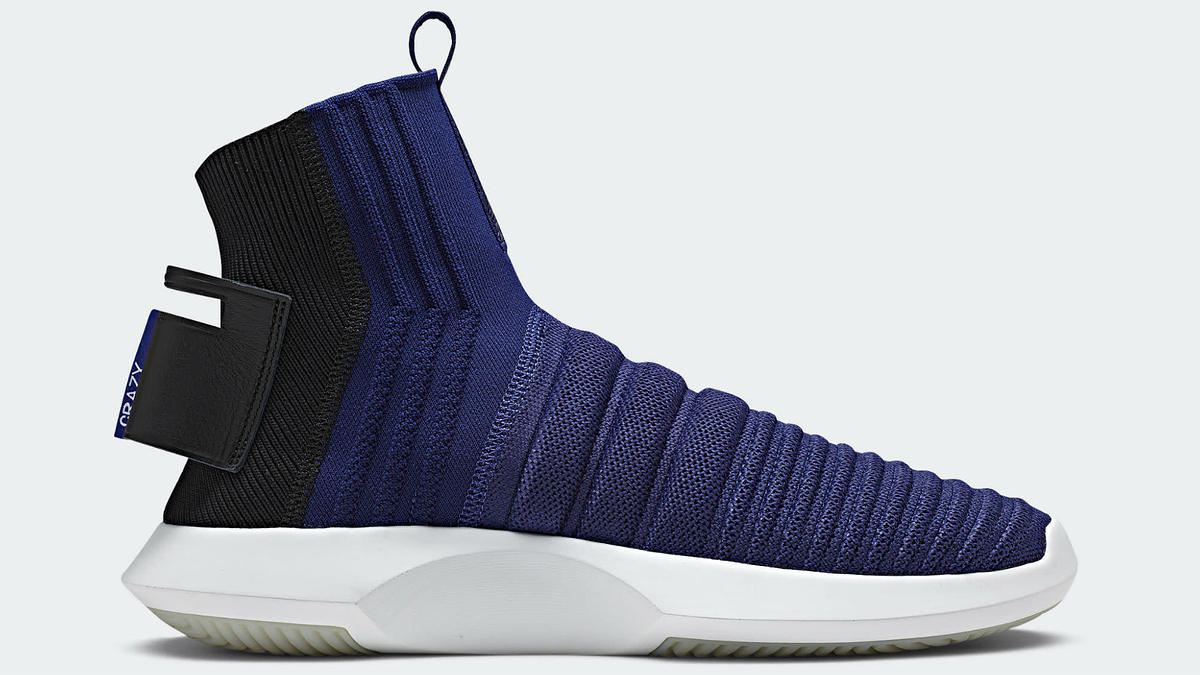 Adidas Crazy 1 ADV Sock Primeknit Real Purple Release Date CQ1011 Profile