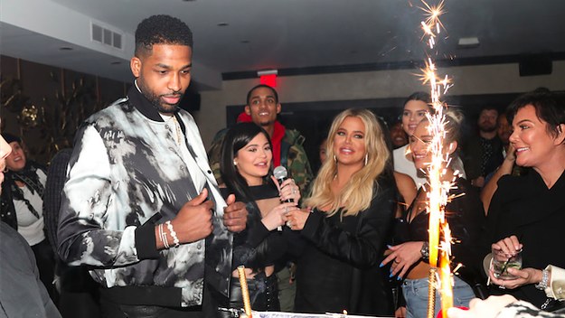 Tristan Thompson and Khloe Kardashian