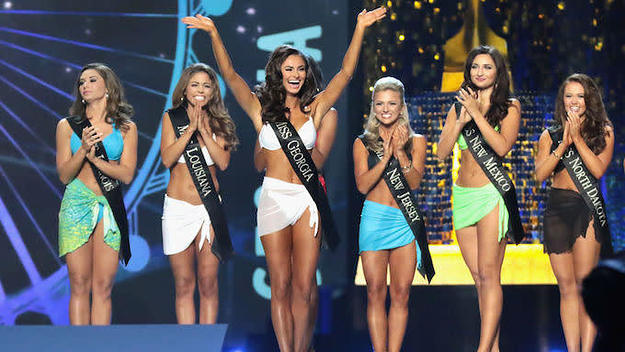 Miss America swimsuits