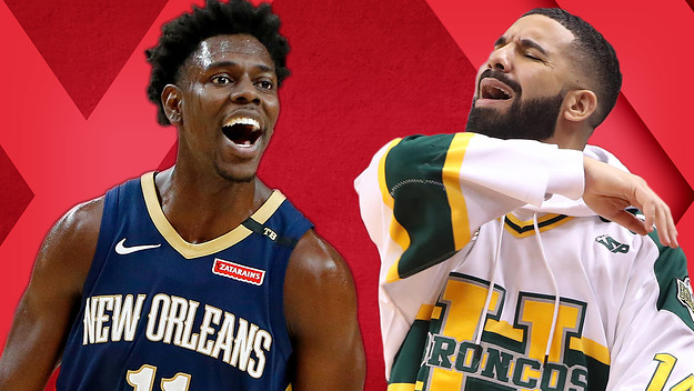 Drake NBA's Most Annoying Fan?; Jrue Holiday Takes Over; Harden's Step Back | Out of Bounds