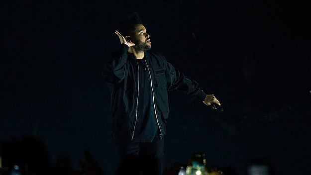 The Weeknd performs during Starboy: Legend of the Fall 2017 World Tour